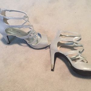 Silver heels